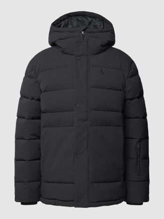 Schöffel Steppjacke mit Label-Stitching Modell EASTCLIFF in Black, Größe 56