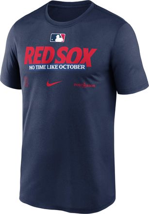 Nike Boston Red Sox 2026 Postseason Authentic Collection Legend Nike Mens Dri-FIT MLB T-Shirt in Blue | NKGK44BBQW-D28