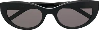 Saint Laurent Eyewear cat-eye tinted sunglasses - unisex - Acetate - One Size - Black