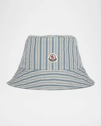 Moncler Men & apos;s Stripe Bucket Hat