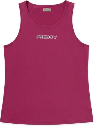Freddy Canotta Sportiva Quick Dry con Logo Metallizzati