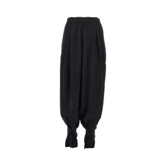 Andamane Renee Cupro Broek - Dames - Broeken - Zwart - Maat: M Zijde