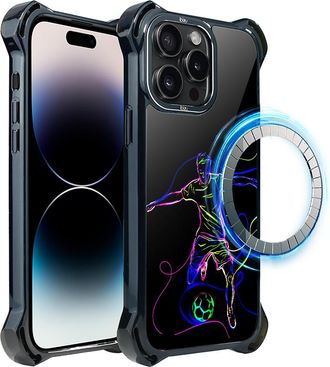 OEM Funda Para Iphone 14 Pro Max Ibizu Dropguard Ultra Con Magsafe, Electromove, Power Of Football