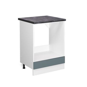 Vicco Armario Para Horno Empotrado R-line, Gris Azulado, 60 Cm, Et Antracita