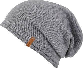 Chillouts Leicester Oversize Beanie Knit Indoor (One Size - Grey)