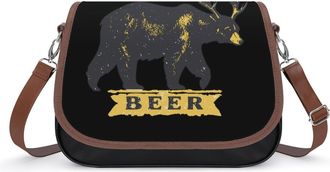 Generic Camel Camouflage Crossbody Bags for Women Shoulder Messenger Bag Purse Handbags