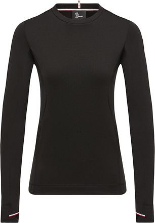 Moncler Moncler Polartec Sweatshirt, Women, Black, Size: Xs
