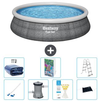 Bestway Piscina Bestway Fast Set Redonda - 457x107 Cm - 8-piezas S426