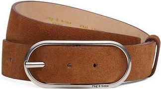 Rag & Bone Rebound Suede Belt in Pecan Sand at Nordstrom Rack, Size X-Small