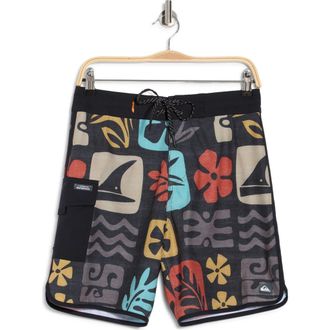 Quiksilver Dunes Swim Shorts in Black at Nordstrom Rack, Size 30