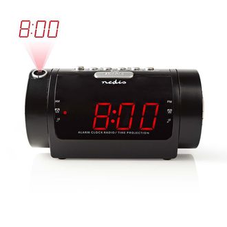 Nedis Radiodespertador Proyector Digital Pantalla Led