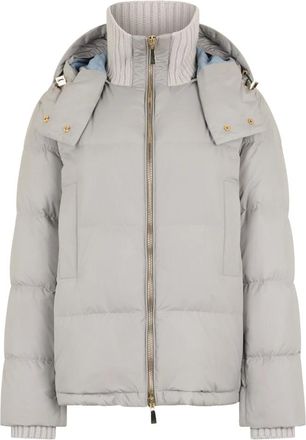 Malo Modern Padded Jacket - Dames - Winterjassen - Grijs - XL - Leer - Jassen