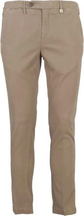 Myths logo-plaque pants - Neutrals