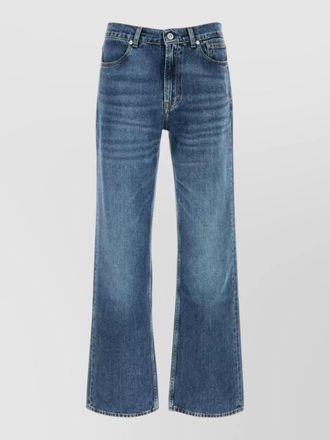 Our Legacy wide leg denim trousers five pocket design