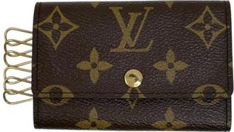 Louis Vuitton Pre-owned Accessories, female, Brown, Size: ONE SIZE Pre-owned Multicl&eacute;s 6 Keycase