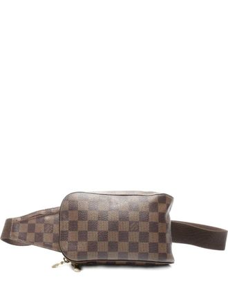 Louis Vuitton 2000 Geronimos Damier shoulder bag - Bruin