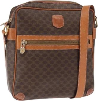 Celine Pre-owned Cross Body Bags, female, Brown, Size: ONE SIZE Pre-owned Plastic Cross Body Bag