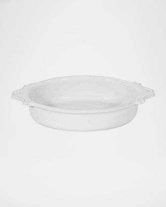Juliska Berry & Thread Whitewash 13 Oval Baker, 1.5 Quarts