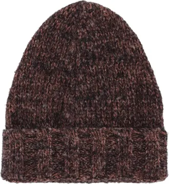 Laneus Berretto a coste - Marrone