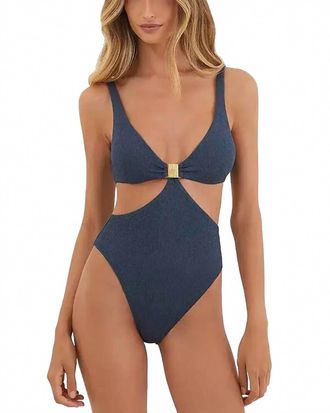 Vix Mayra Cut Out One Piece Swimsuit In Bayside