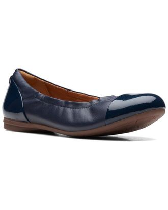 Clarks Rena Jazz Leather Flat