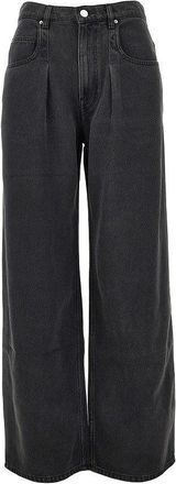 Isabel Marant Wide-leg denim pants Woman 36