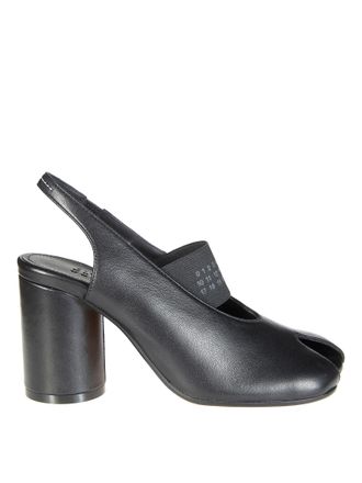 Maison Margiela Split Toe Block Heel Slingback Sandals