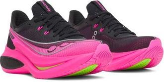 Saucony Endorphin Pro 5 Racing Shoe in Black/Shock at Nordstrom, Size 10.5