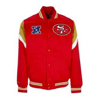 Mitchell & Ness NFL San Francisco 49ers Bomberjack - Heren - Bomber jackets - Rood - S - Polyester - Jassen