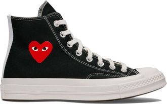 Comme Des Gar&ccedil;ons Black High Top Sneakers