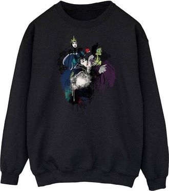 Disney Dames/Dames Schurken Sweatshirt (Zwart)