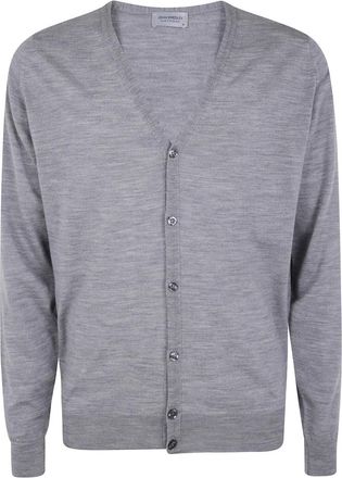 John Smedley Truien & Vesten, Heren, Grijs, XL, Turtle Neck Sweater
