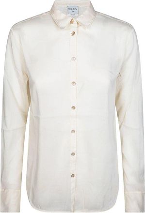 Forte_Forte Camicia Regular Voile Cotone Seta