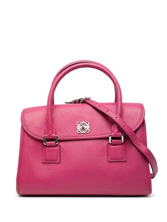 Loewe 2012 Leather Alamo 28 satchel - Pink