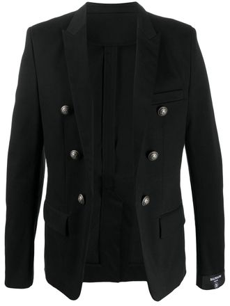 Balmain Blazer met knopen - Zwart
