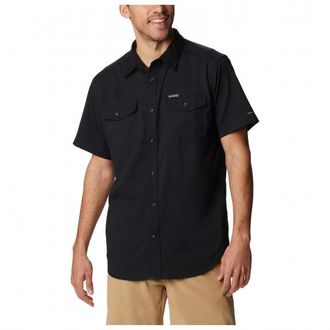 Columbia Utilizer II Solid Short Sleeve Shirt Hemd f&uuml;r Herren | schwarz
