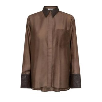 Co'Couture Donna, Camicette, Marrone, M, new