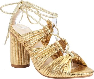 Generic Womens Strappy High Heeled Dress Pumps Chunky Block Heel Wedding Shoes for Bride Peep Toe Slingback Party Prom Sandals,Gold,5.5 UK