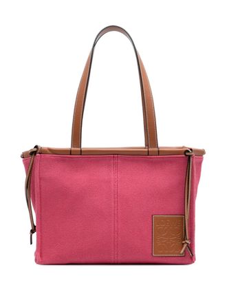 Loewe 2019 Small Canvas Cushion tote bag - women - Canvas - One Size - Pink