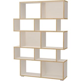 Oresteluchetta Oresteluchetta - Libreria effetto legno bianca cm. H.164 x L.115 x P.28