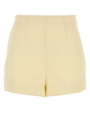 Ami Ami Pastel Yellow Wool Shorts