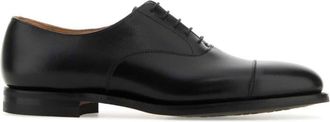 Crockett & Jones Connaught lace-up shoes - men - Calf Leather/Rubber/Calf Leather - 9 1/2 - Black