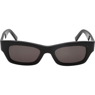 Marni 50mm Rectangular Sunglasses in Black /Grey at Nordstrom Rack