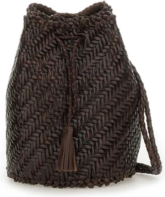 Dragon Diffusion Pompom Double Jump Herringbone Drawstring Bag