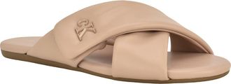 Calvin Klein Renley Slide Sandal in Light Natural at Nordstrom Rack, Size 5.5