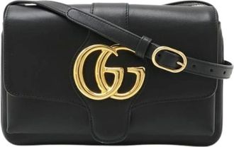 Gucci Pre-owned Cross Body Bags, female, Black, Size: ONE SIZE Pre-owned Cross Body Bag