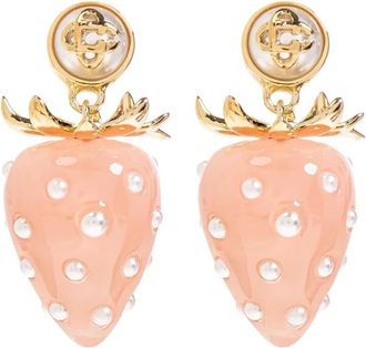 Casablanca Orecchini con perle - Rosa