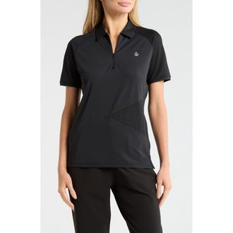 Original Penguin Zip Front Polo in Caviar at Nordstrom Rack, Size Small