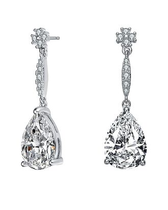 Genevive Silver Earrings