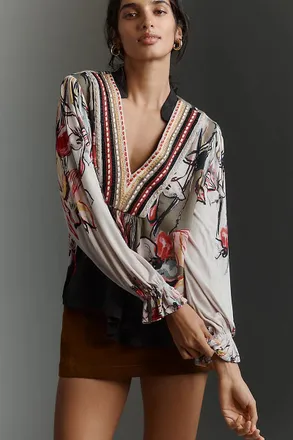 Bl^nk London Stephanie Long-Sleeve Top
